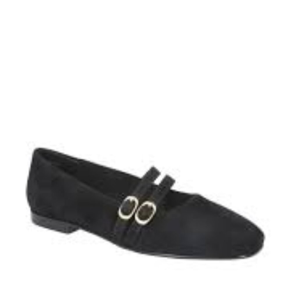 Bella Vita Black Kid suede Leather Davenport Size 81/2 W
